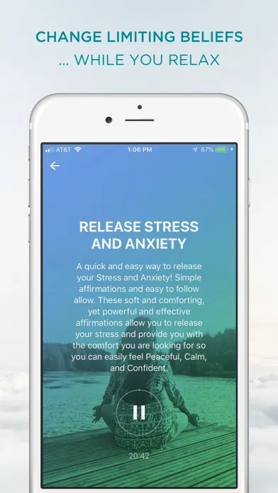 HypnoCloud | Hypnotherapy App Screenshots