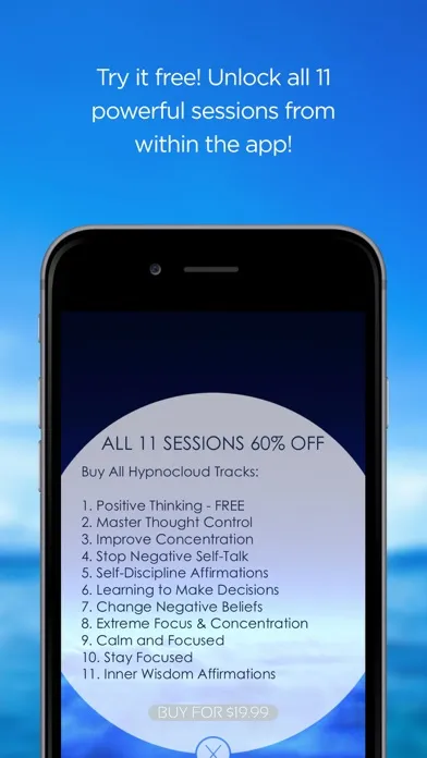 Скриншоты Positive Thinking Hypnosis