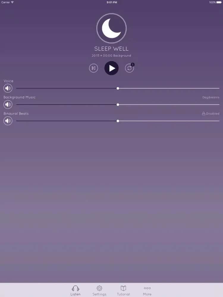 Captures d'écran de Sleep Well & Relaxation - LITE iPad 