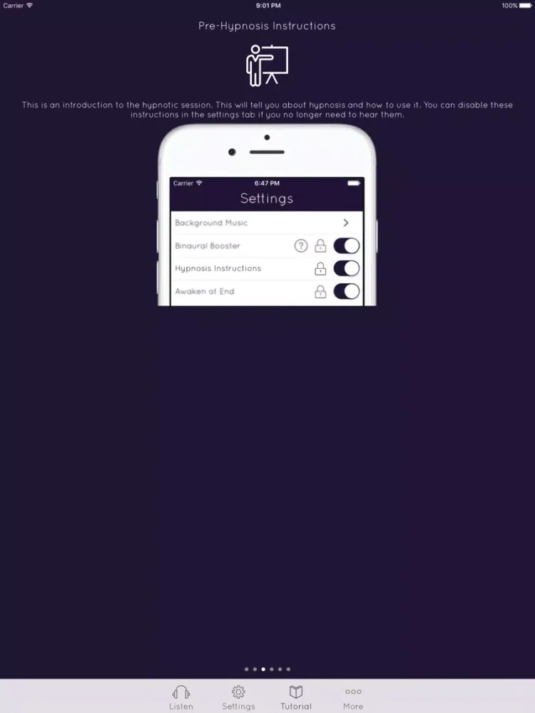 Captures d'écran de Sleep Well & Relaxation - LITE iPad 