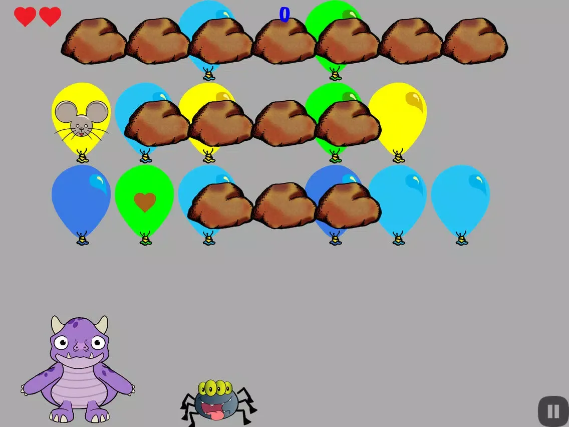 Captures d'écran de Balloon-Popping Monster iPad 