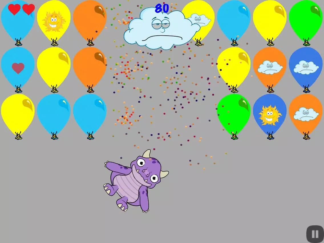 Captures d'écran de Balloon-Popping Monster iPad 