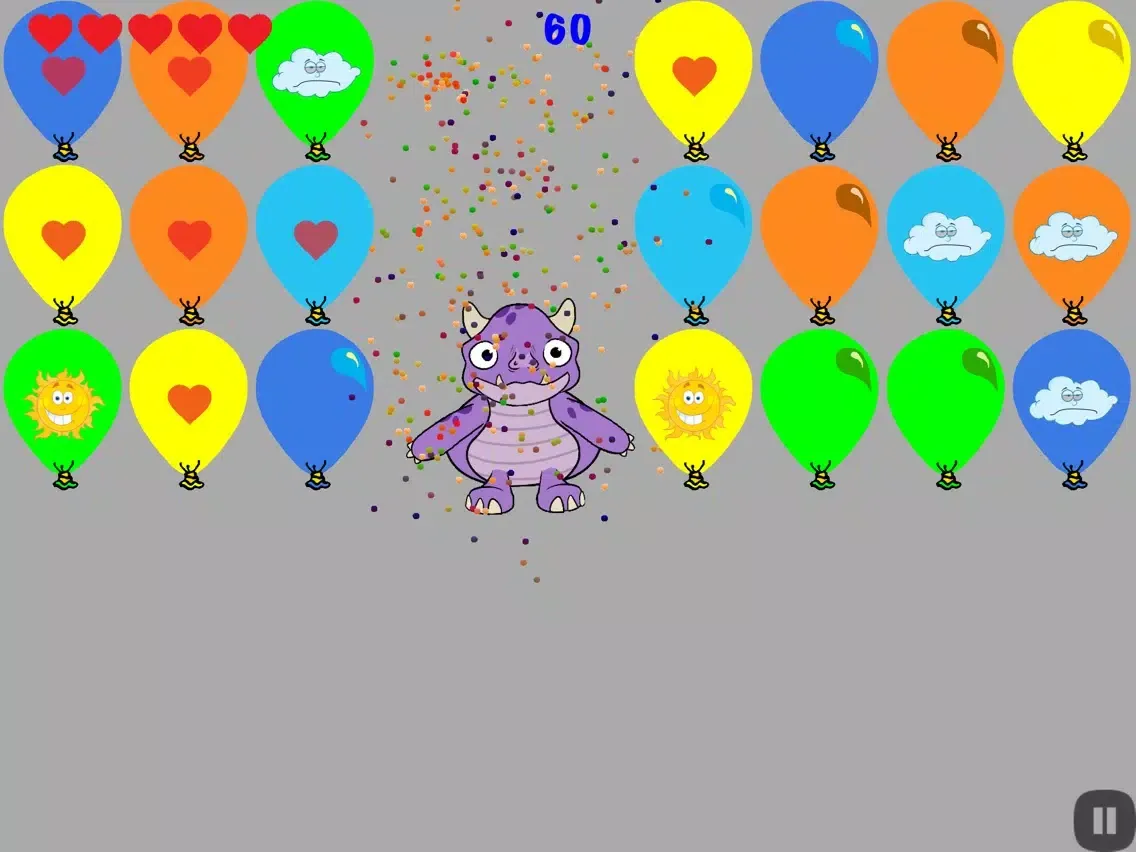 Captures d'écran de Balloon-Popping Monster iPad 