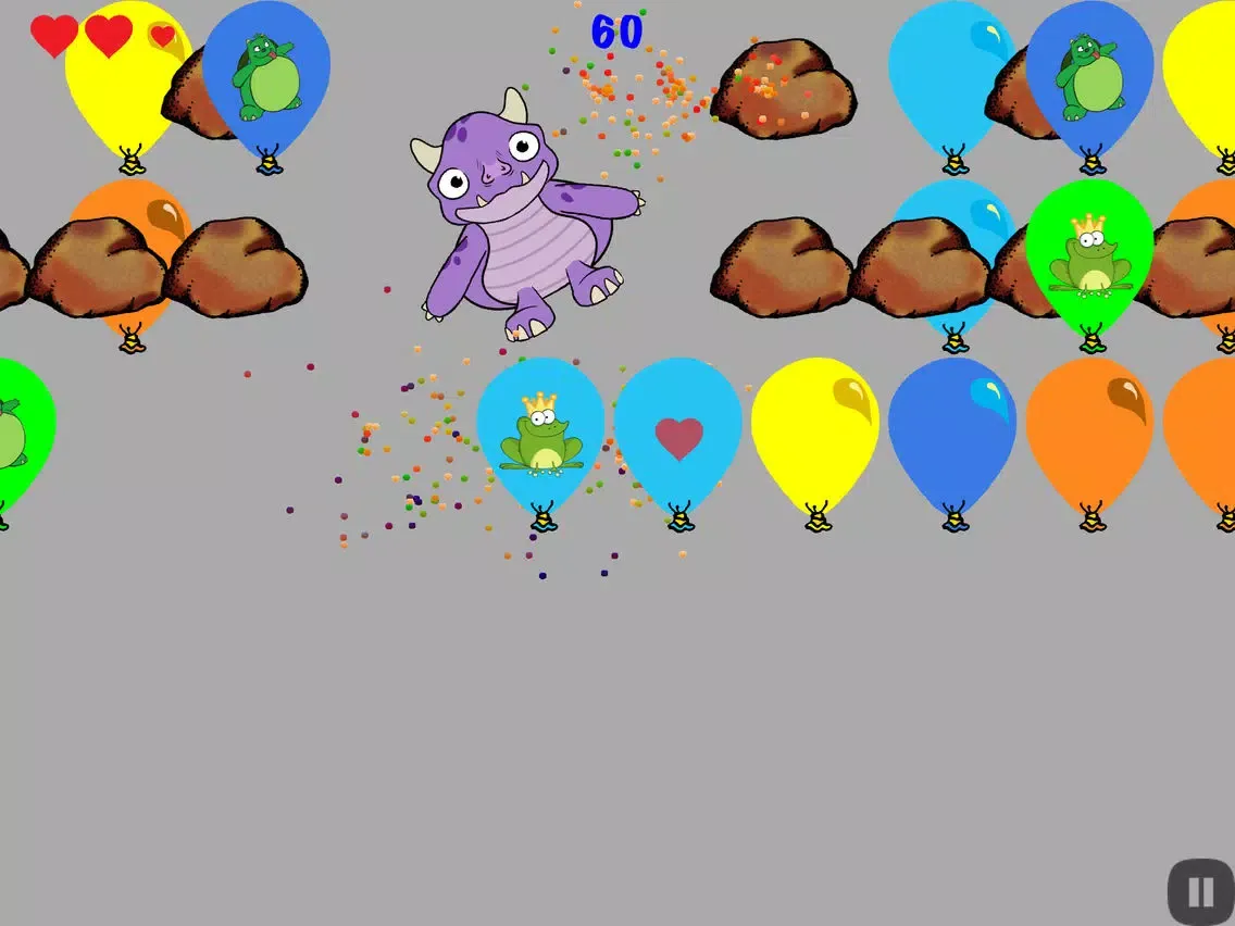 Captures d'écran de Balloon-Popping Monster iPad 