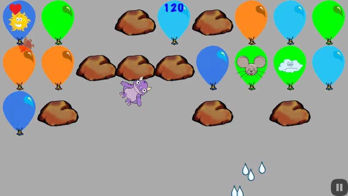 Captures d'écran de Balloon-Popping Monster