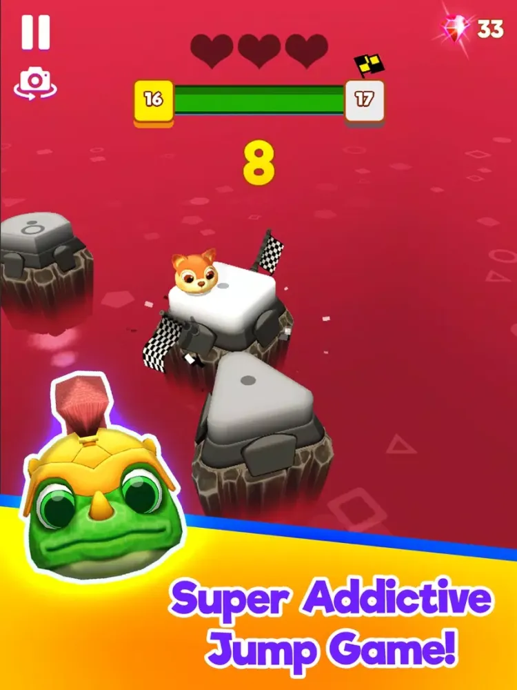 تصاویر Pop Jump - Epic Jumping Game iPad 