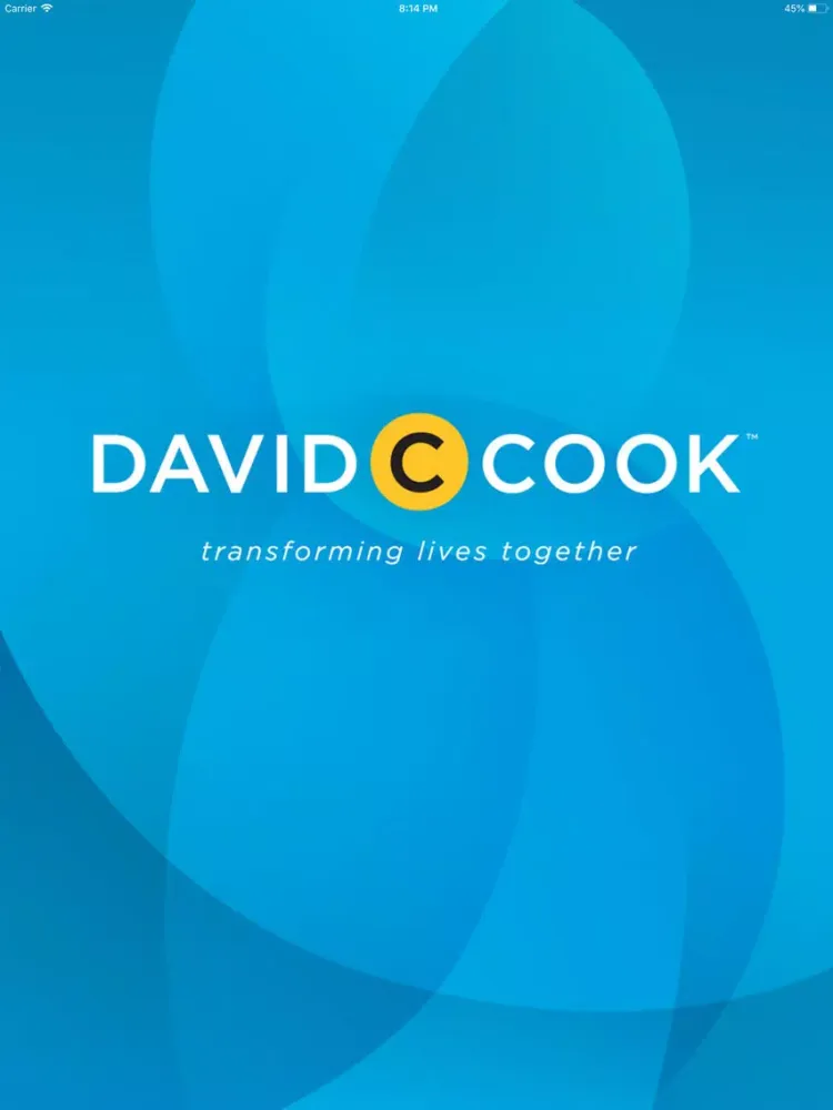 DavidCCook.org iPad  Screenshots