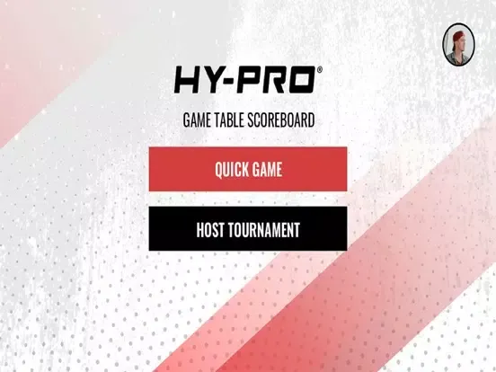 Hy-Pro Tournament App iPad  스크린샷