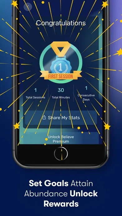 Ảnh chụp màn hình của Believe: Hypnosis to Manifest