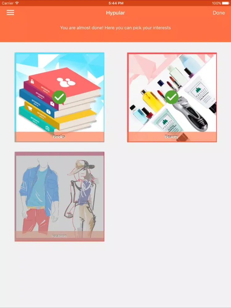 Скриншоты Hypular iPad 