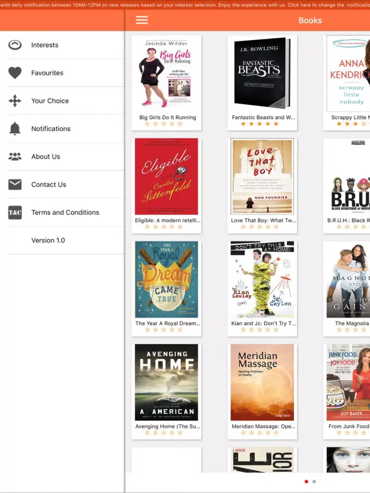 Скриншоты Hypular iPad 