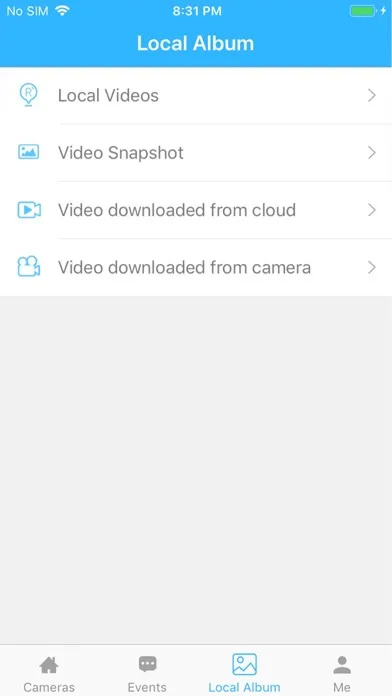 Tangkapan layar HDlivecam