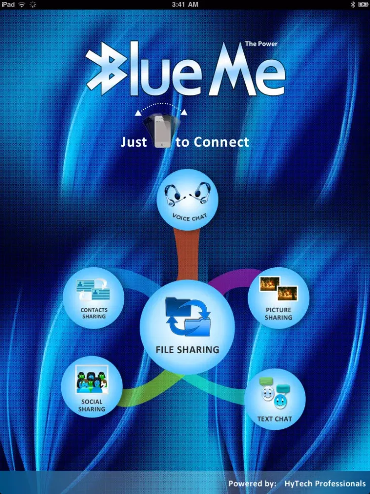 BlueMePro iPad 应用截图