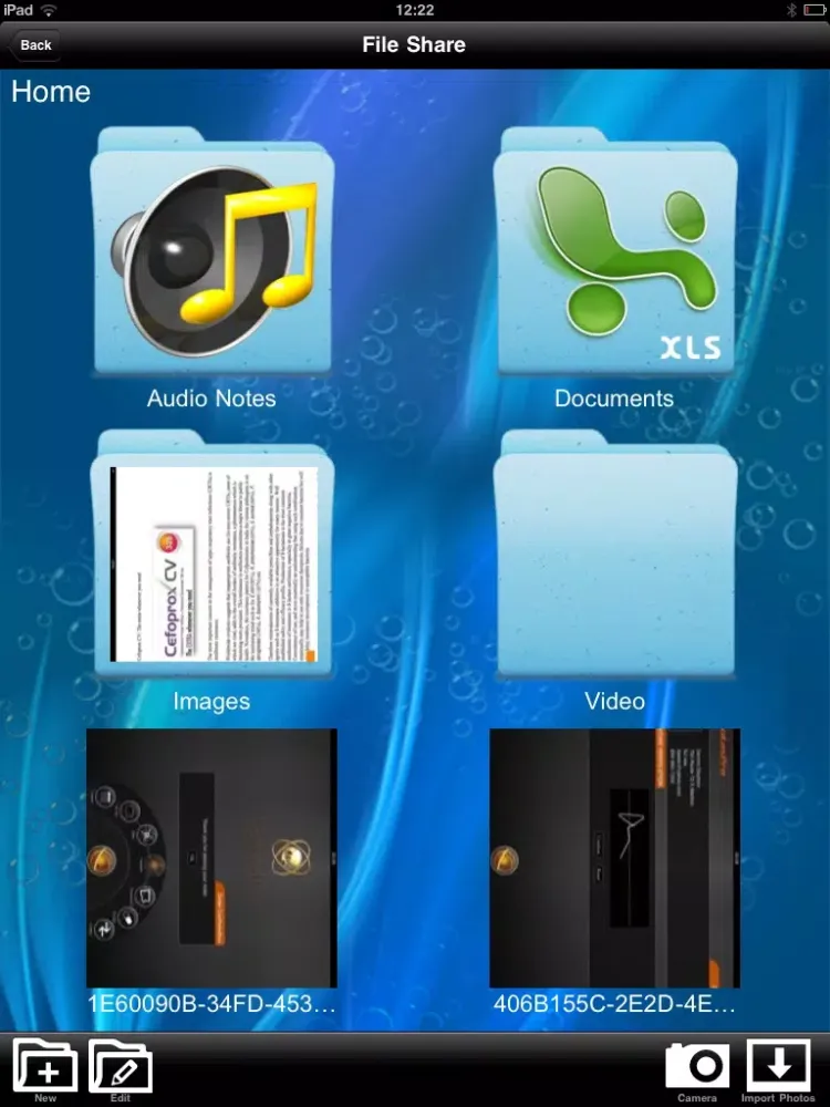 BlueMePro iPad 应用截图