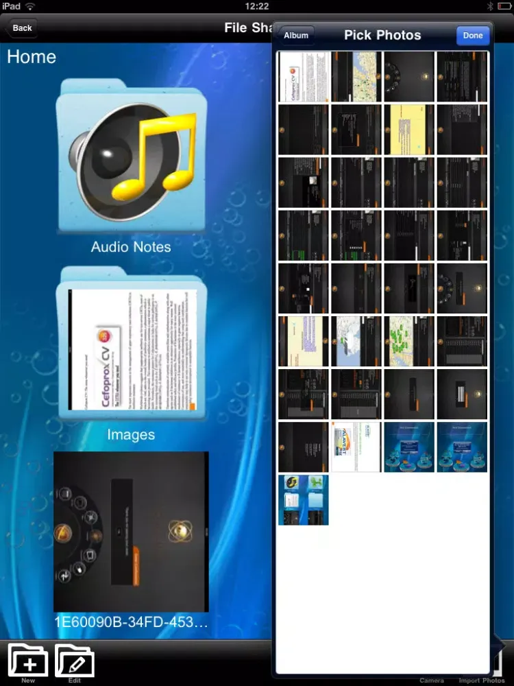 BlueMePro iPad 应用截图