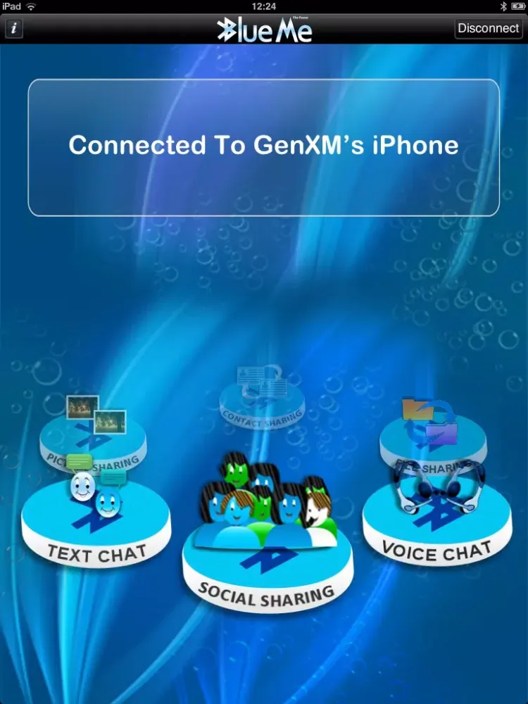 BlueMePro iPad 应用截图