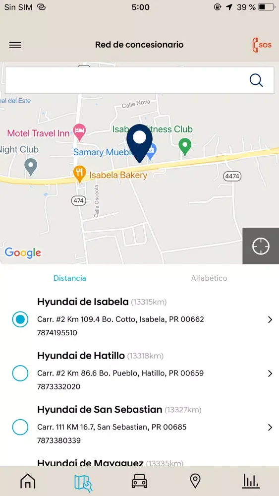 Скриншоты Hyundai Auto Link Puerto Rico