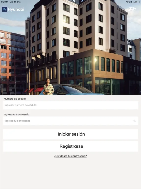 MyHyundai Ecuador iPad  Screenshots