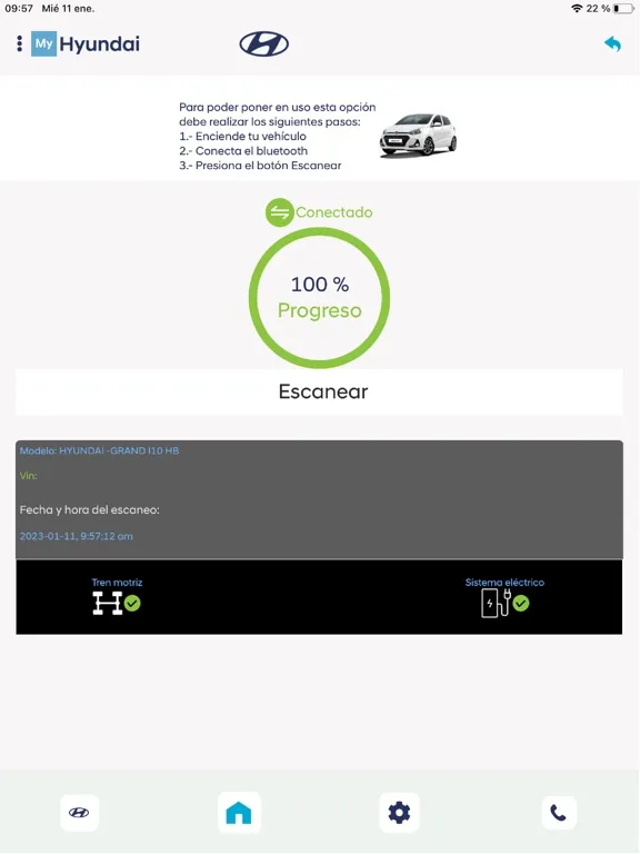 MyHyundai Ecuador iPad  Screenshots