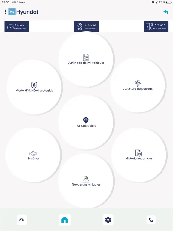 MyHyundai Ecuador iPad  Screenshots