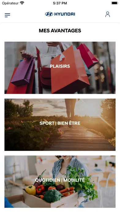 Hyundai Privilèges Screenshots