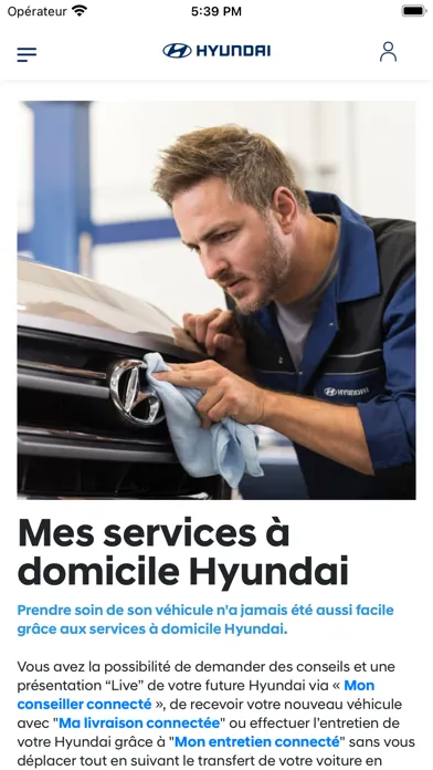 Hyundai Privilèges Screenshots
