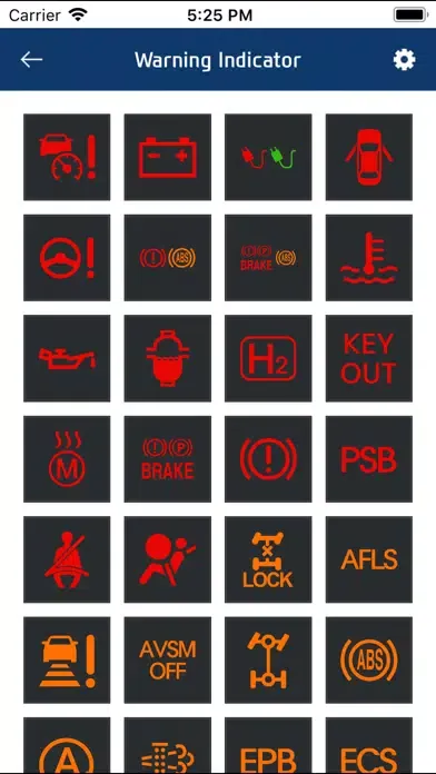 Zrzuty ekranu Hyundai Service Guide