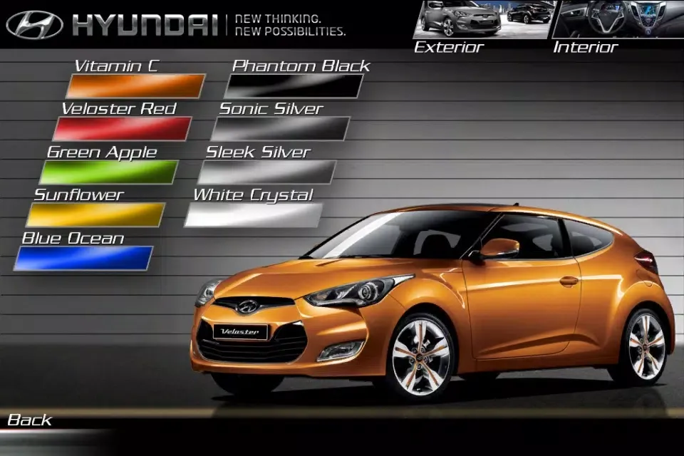 Hyundai Veloster HD سکرین شاٹس