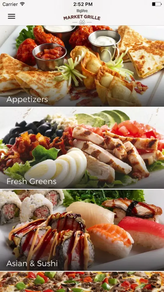 Capturas de tela do Market Grille