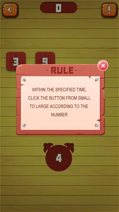 MindFocus Number Sort Screenshots