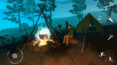Scary Man Forest Survival Game 스크린샷
