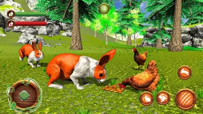 Pet Bunny Rabbit Forest Life 스크린샷