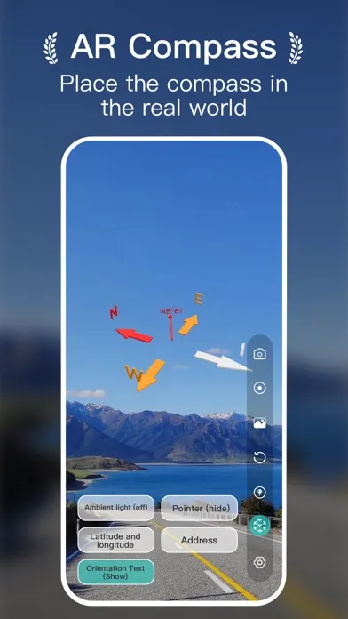 Скриншоты AR Compass 3D