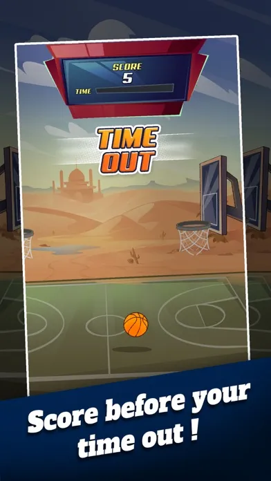 Captures d'écran de HZM Basketball