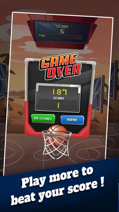 Captures d'écran de HZM Basketball