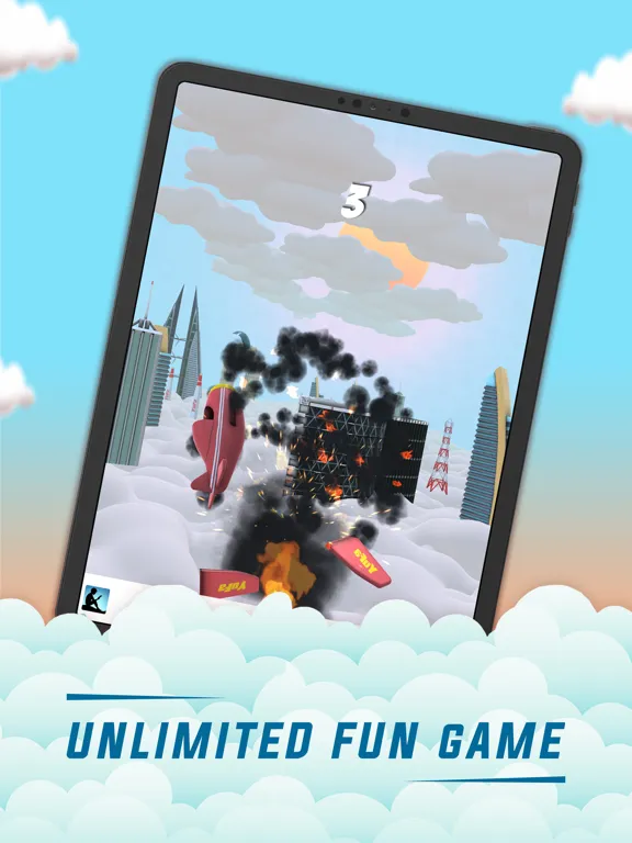 Capturas de tela do HZM City Sky iPad 