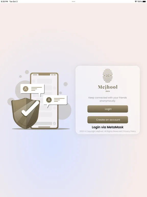 ภาพหน้าจอของ Mejhool iPad 