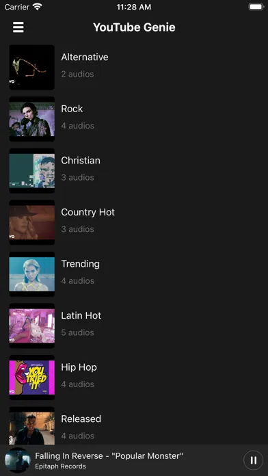 Скриншоты MyTube Genie