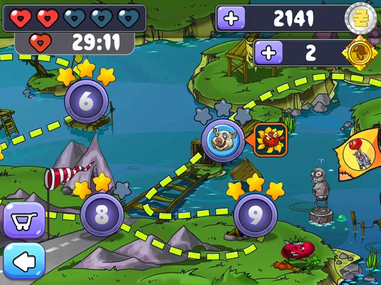 Ảnh chụp màn hình của Zombie Advancing iPad 
