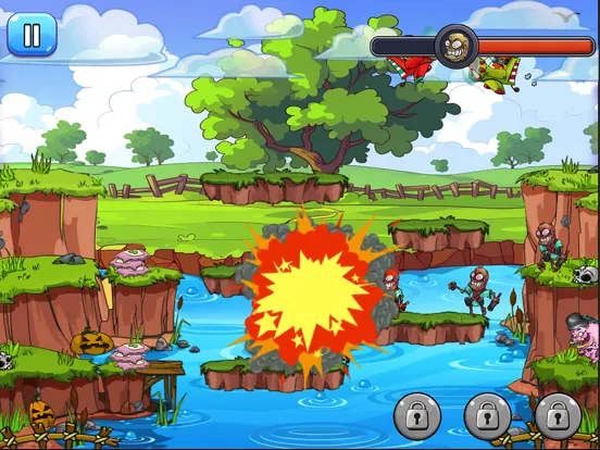 Ảnh chụp màn hình của Zombie Advancing iPad 