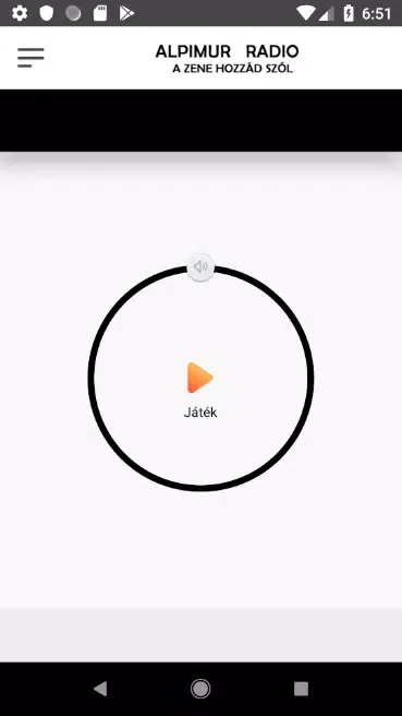Ảnh chụp màn hình của Alpimur Radio