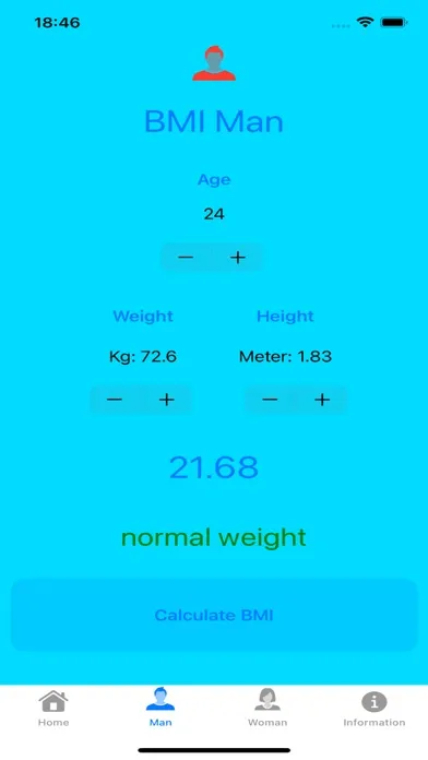 BMI App Calculator應用截圖