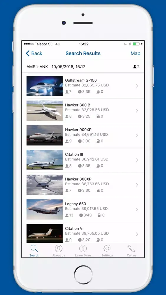 I-JET | Private Jet Travel Screenshots