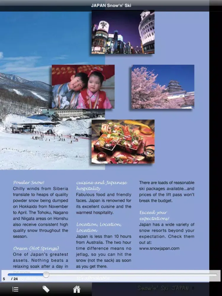 Captures d'écran de Snow'n' Ski JAPAN iPad 
