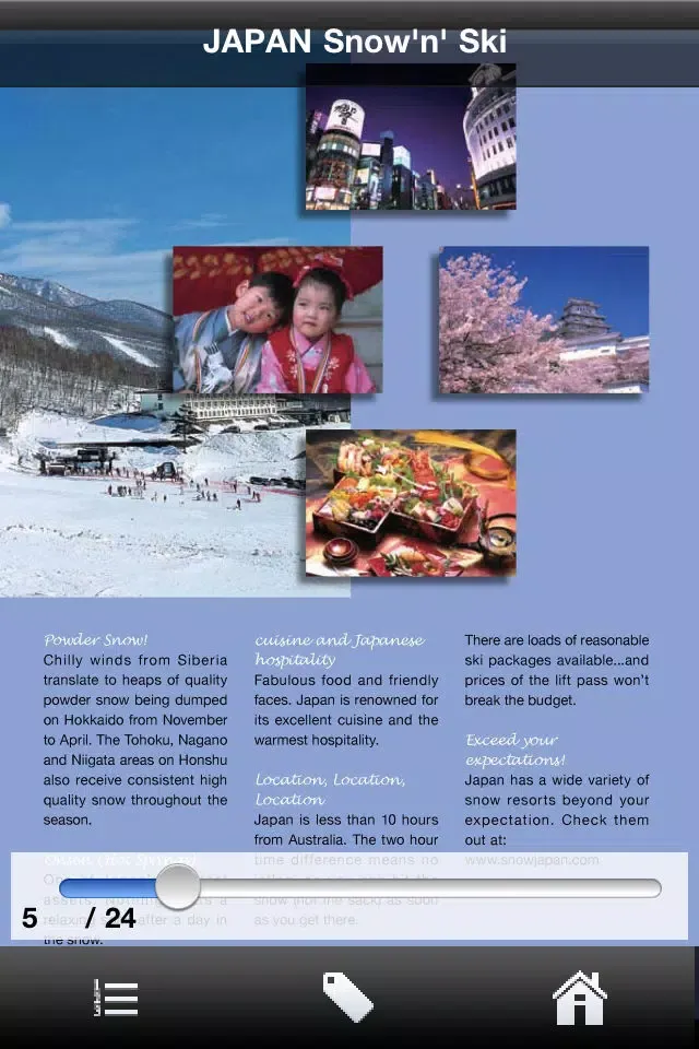 Captures d'écran de Snow'n' Ski JAPAN