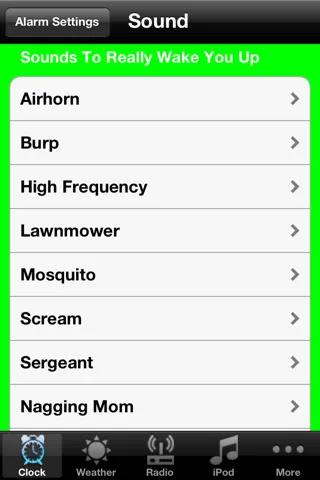 Скриншоты Alarm Clock HD by iLuv