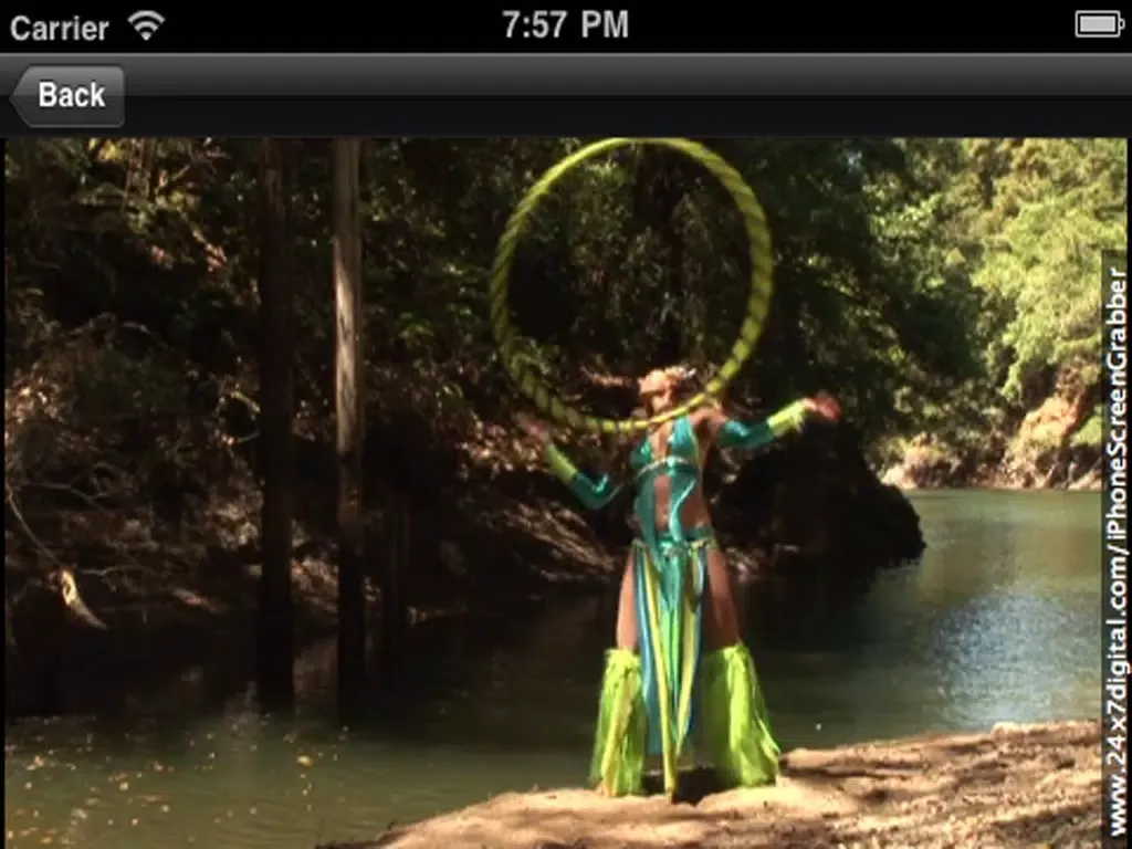 HoopDance For Beginners Instructional App by Christabel Zamor, M.A. iPad  Screenshots