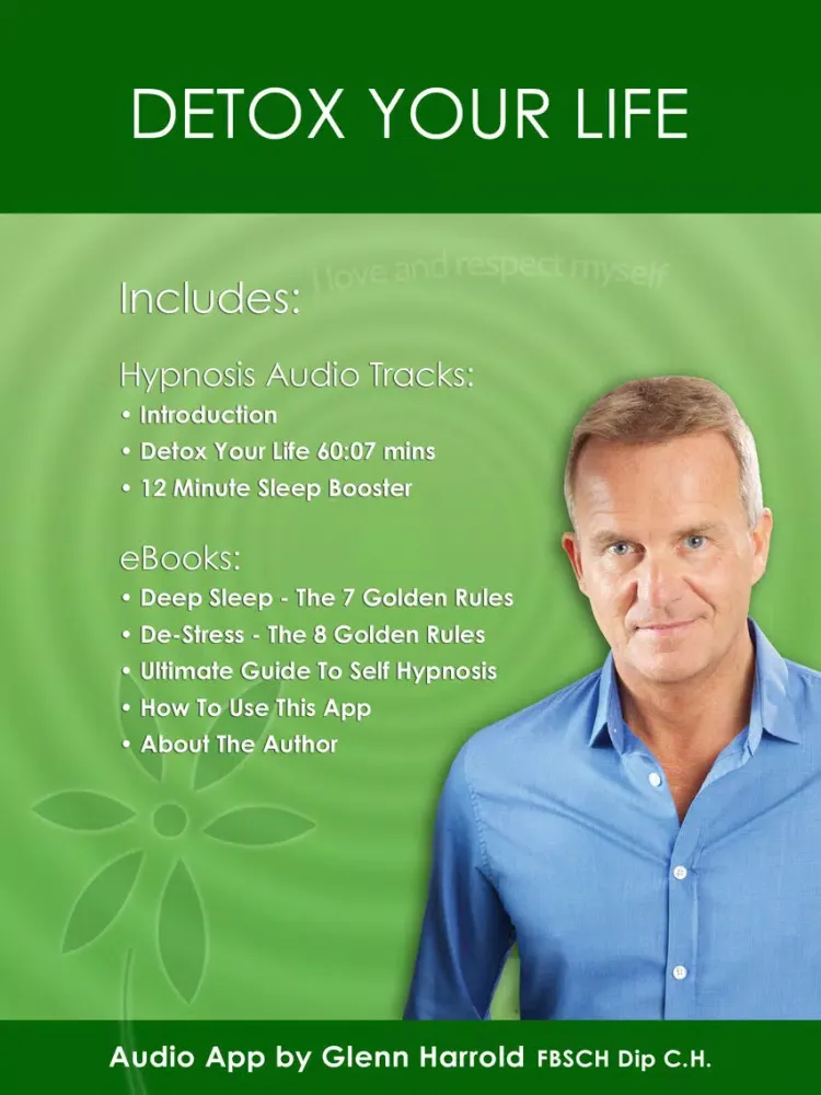 Capturas de tela do Detox Your Life by Glenn Harrold: A Self-Hypnosis Affirmation Meditation iPad 