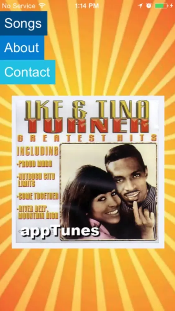 Zrzuty ekranu Ike & Tina Turner Greatest Hits - appTunes