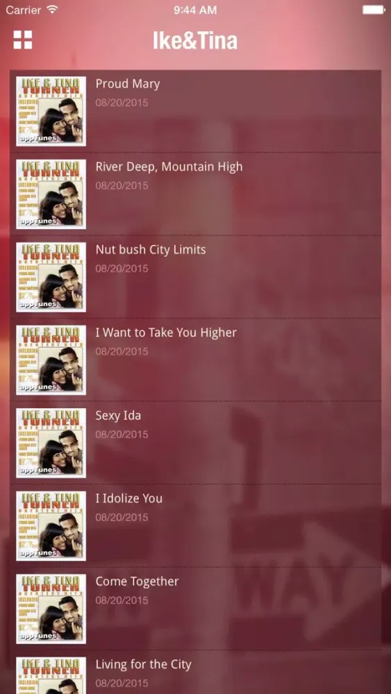 Zrzuty ekranu Ike & Tina Turner Greatest Hits - appTunes